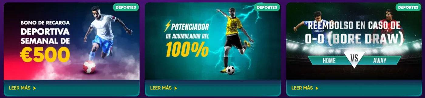 Kingmaker Casino promociones de apuestas deportivas con recargas, potenciador y reembolso